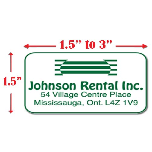 1.5 inch Label 1.5 inch Label