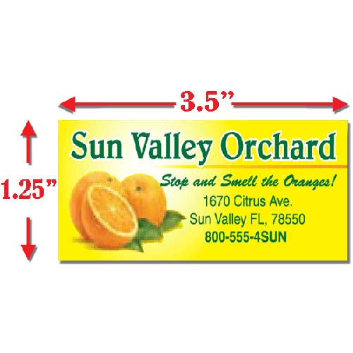 1.25 Inch Full Color Labels 1.25 Inch Full Color Labels