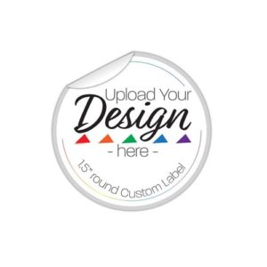 1.5 Inch Full Color Circle Labels