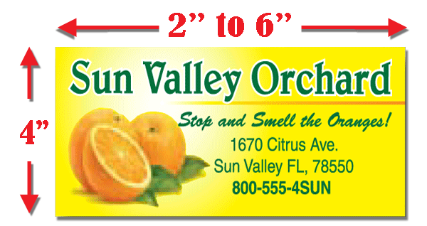 4 Inch Full Color Labels 4 Inch Full Color Labels