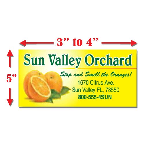 5 inch Full-Color labels 5 inch Full-Color labels
