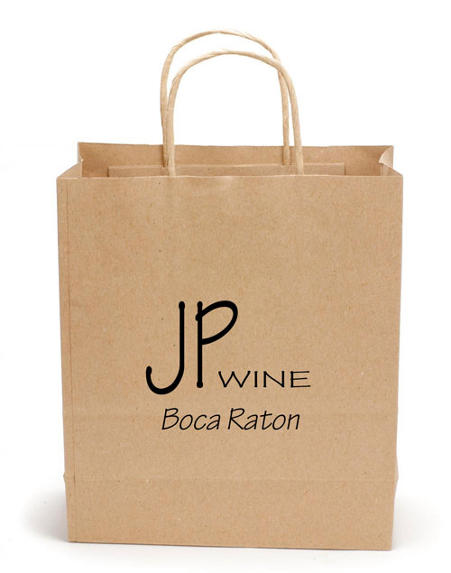 Personalized Brown Rose Paper Bag Personalized Brown Rose Paper Bag
