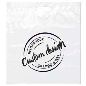 Medium Custom Die Cut Handle Bag