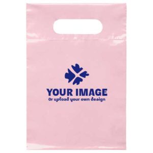 Small Plastic Die Cut Bag