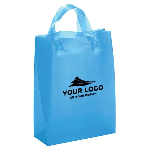 Small Promotional Frosted Plastic Bag