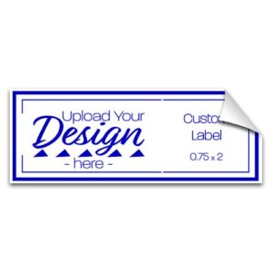 0.75x2 Inch Labels