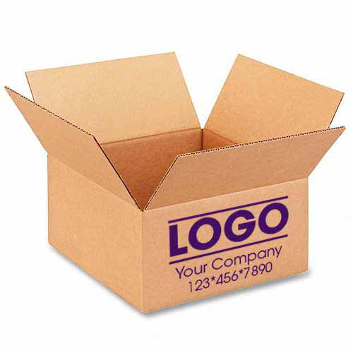 Personalized Brown Shipping Boxes