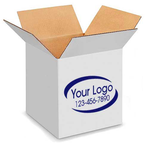Personalized White Merchandise Box