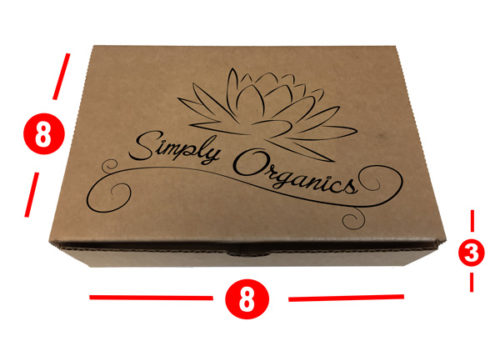 Customized Literature Mailer 8x8x3 Customized Literature Mailer 8x8x3