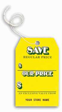 Small Save Tag Small Save Tag