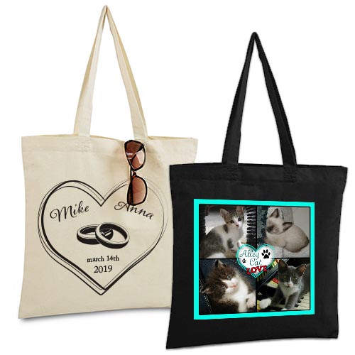 Personalized Photo Totes