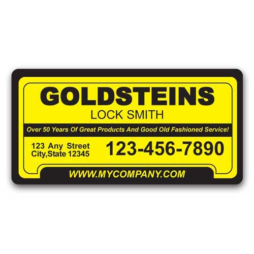 Locksmith Call Label