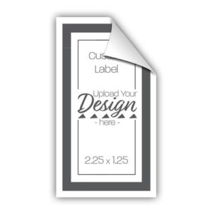 2.25x1.25 Inch Labels