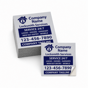 Silver Service Labels for Locksmiths