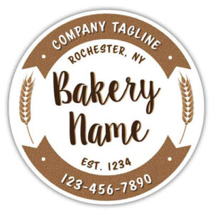 Bakery Company Labels